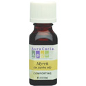 Aura Cacia Myrrh Essential Oil (In Jojoba Oil), 0.5 oz