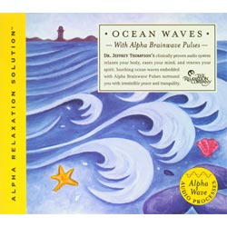 Ocean Waves with Alpha Brainwave Pulses CD