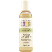 Aura Cacia Avocado Natural Skin Care Oil, 4 oz