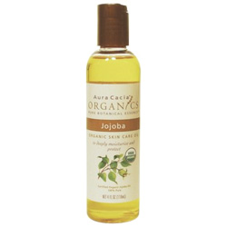 Aura Cacia Jojoba Organic Skin Care Oil, 4 oz
