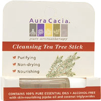 Aura Cacia Cleansing Tea Tree Aromatherapy Stick, 0.29 oz