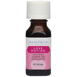 Aura Cacia Love Potion Essential Oil Blend, 0.5 oz