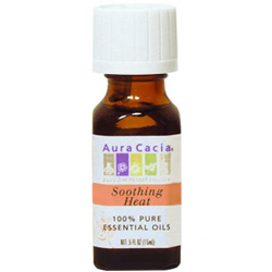 Aura Cacia Soothing Heat Essential Oil Blend, 0.5 oz