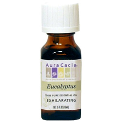 Aura Cacia Eucalyptus Essential Oil, 0.5 oz