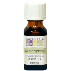 Aura Cacia Lemongrass Essential Oil, 0.5 oz