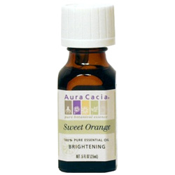 Aura Cacia Sweet Orange Essential Oil, 0.5 oz