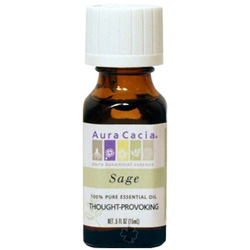 Aura Cacia Sage Essential Oil, 0.5 oz