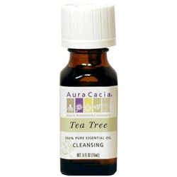 Aura Cacia Tea Tree Essential Oil, 0.5 oz