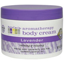 Aura Cacia Lavender Aromatherapy Body Cream, 8 oz