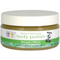 Aura Cacia Ginger & Mint Nourishing Body Polish, 8 oz